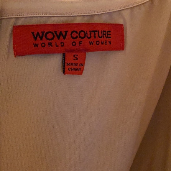 WOW Couture strapless gold party dress - Picture 5 of 9